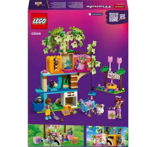 Конструктор LEGO Friends День рождения кота и дом на дереве (42666) - фото 2