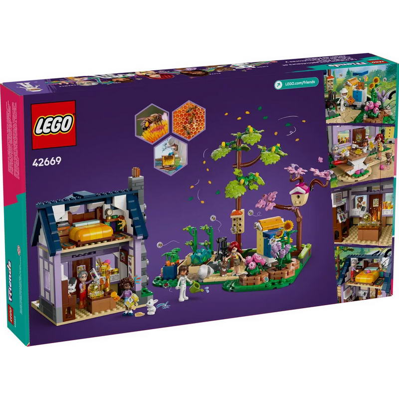 Конструктор Lego Friends Будиночок і квітник бджолярів (42669)