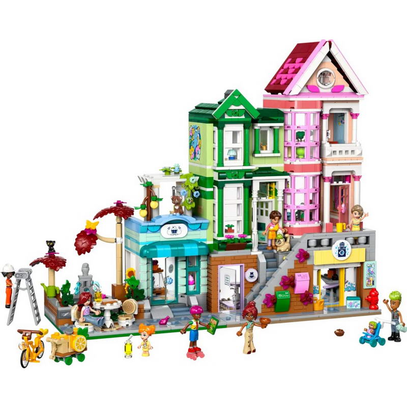 Конструктор Lego Friends Хартлейк-Сіті. Квартири і крамниці (42670) - фото 6