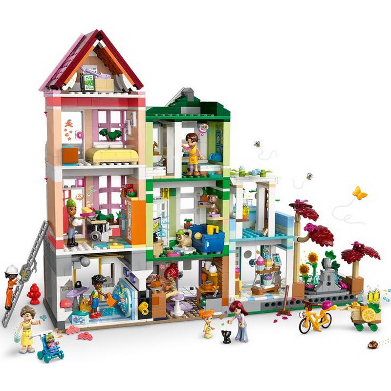Конструктор Lego Friends Хартлейк-Сіті. Квартири і крамниці (42670) - фото 1