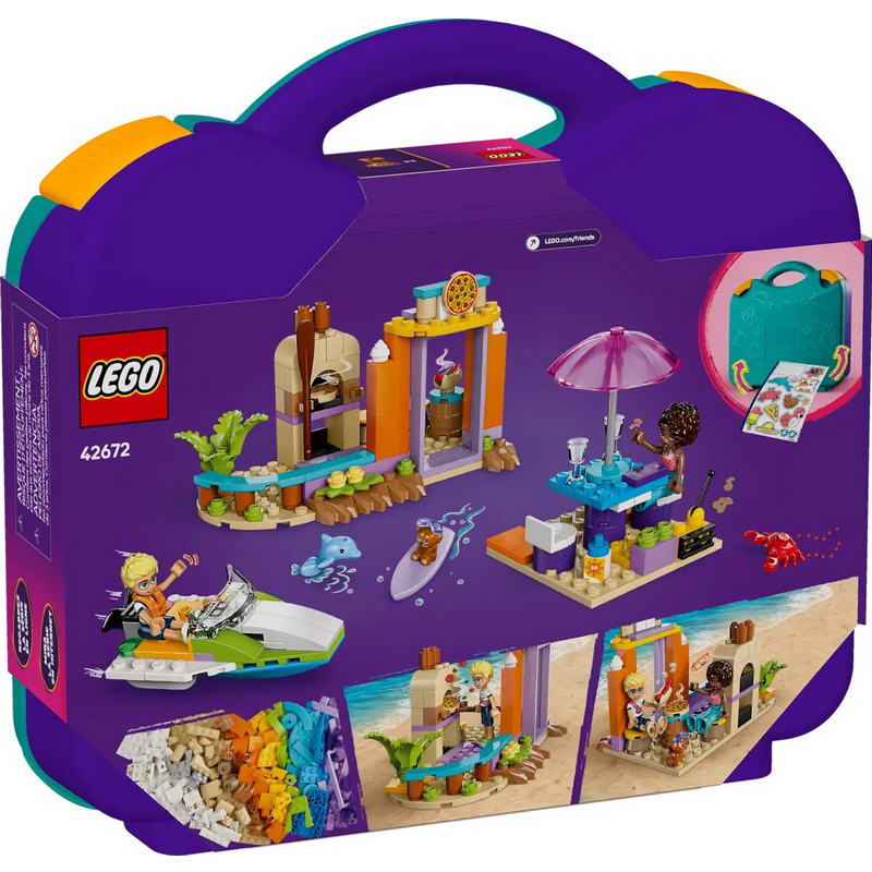 Конструктор Lego Friends Творча валіза для подорожей і відпочинку на пляжі (42672)
