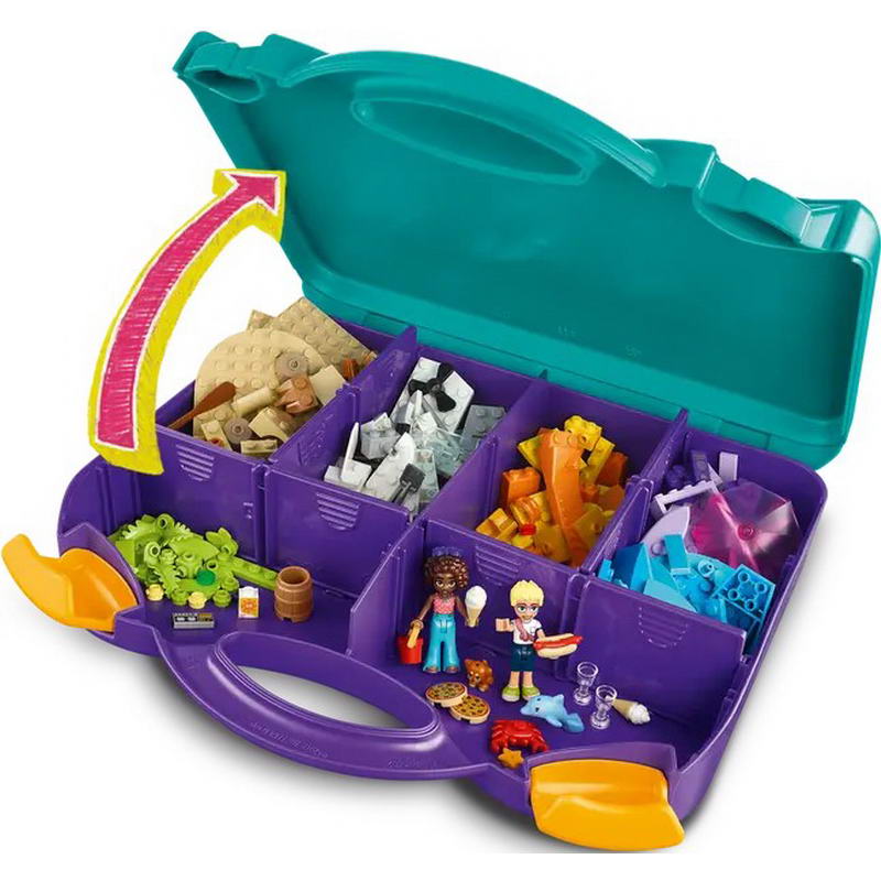 Конструктор Lego Friends Творча валіза для подорожей і відпочинку на пляжі (42672) - фото 1 Конструктор Lego Friends Творча валіза для подорожей і відпочинку на пляжі (42672) - фото 1
