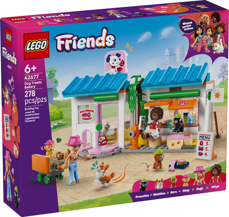 Конструктор LEGO Friends Пекарня собачих ласощів (42677)