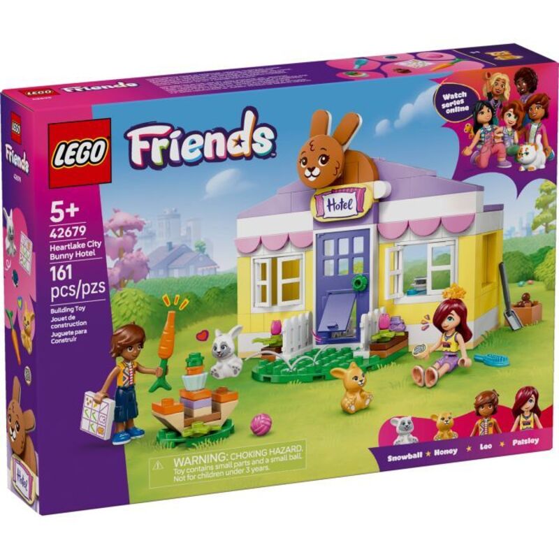 Конструктор LEGO Friends Отель Bunny в Хартлейк-Сити (42679)