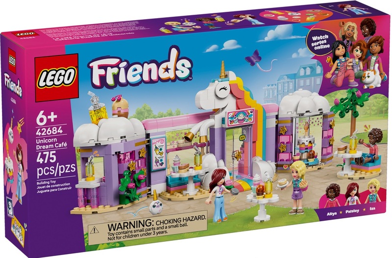 Конструктор LEGO Friends Кофейня грез единорога (42684)