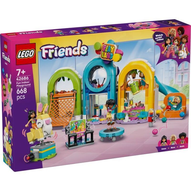 Конструктор LEGO Friends Веселая крытая игровая площадка (42686)