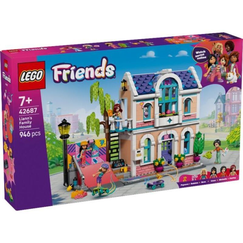 Конструктор LEGO Friends Родинний дім Ліан (42687)
