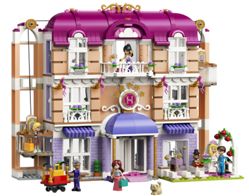 Конструктор LEGO Friends Гранд-готель у Хартлейк-Сіті (42704) - фото 1