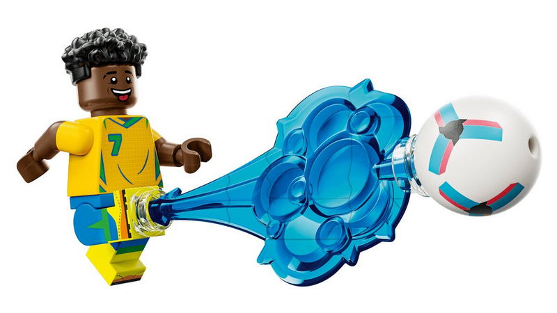 Конструктор LEGO Editions Football Винисиус Жуниор – лучшие моменты футбольных матчей (43027) - фото 3