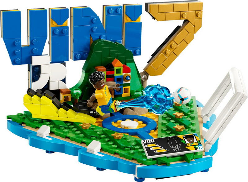 Конструктор LEGO Editions Football Винисиус Жуниор – лучшие моменты футбольных матчей (43027) - фото 4