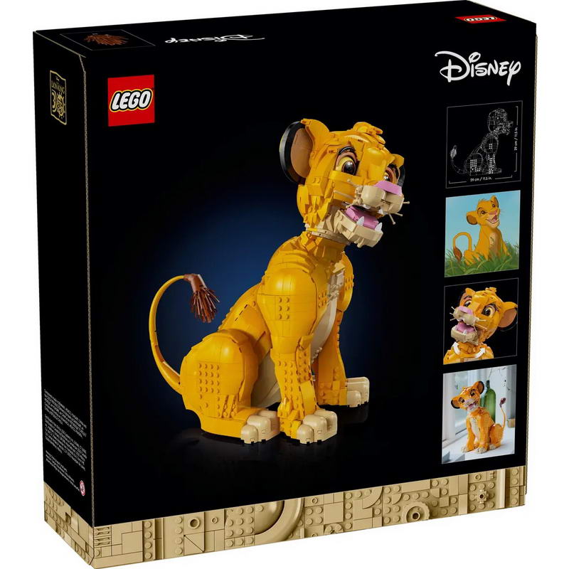 Конструктор Lego Disney Classic Юний король Лев Сімба (43247)