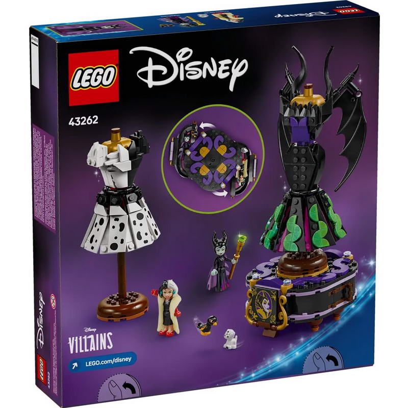 Конструктор Lego Disney Classic Сукні Малефісенти та Лютелли де Віль (43262)
