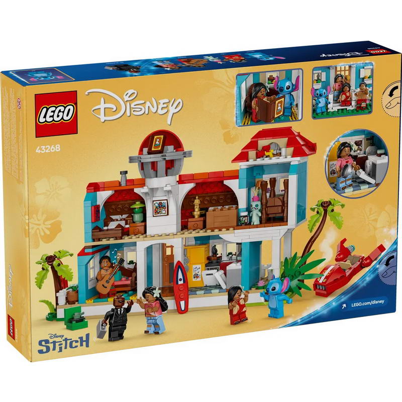 Конструктор Lego Disney Classic Пляжний будинок Ліло і Стіч (43268)