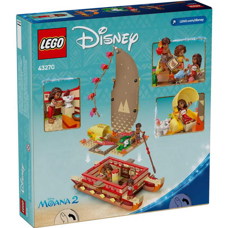 Конструктор Lego Disney Princess Пригодницьке каное Ваяни (43270)