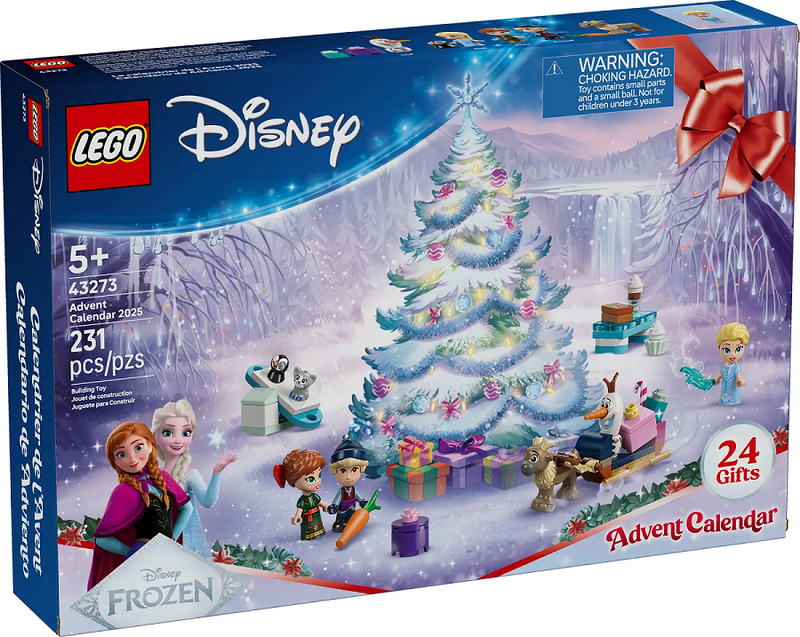 Конструктор LEGO Disney Крижане серце: Різдвяний календар (43273)