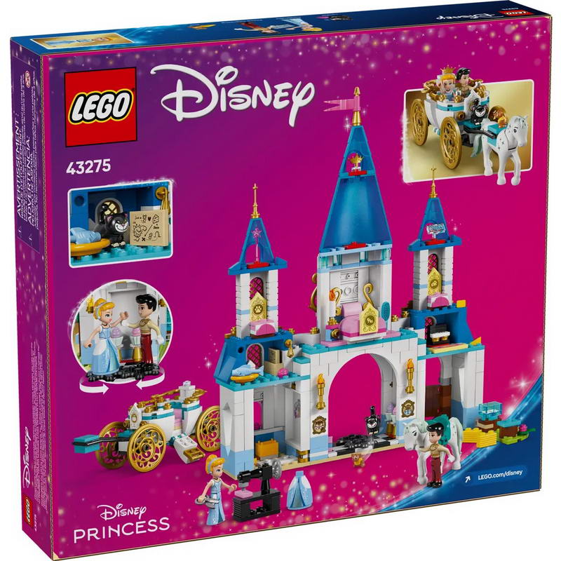 Конструктор Lego Disney Princess Замок Попелюшки й карета (43275)