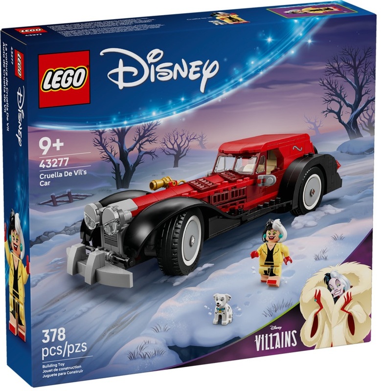 Конструктор LEGO Disney Автомобіль Лютелли де Віль (43277)