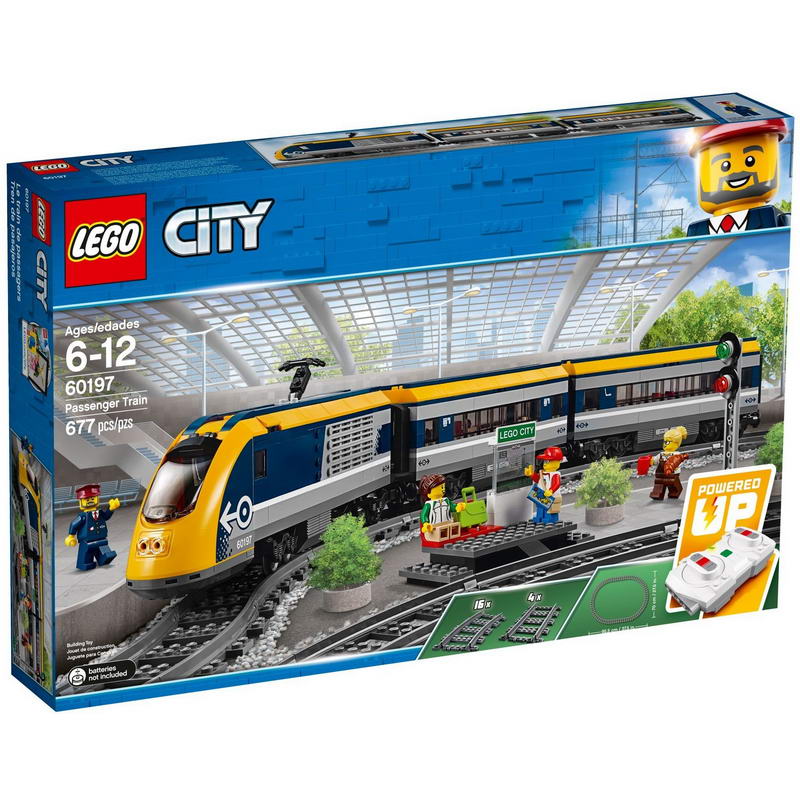 Конструктор Lego City Пассажирский поезд (60197)
