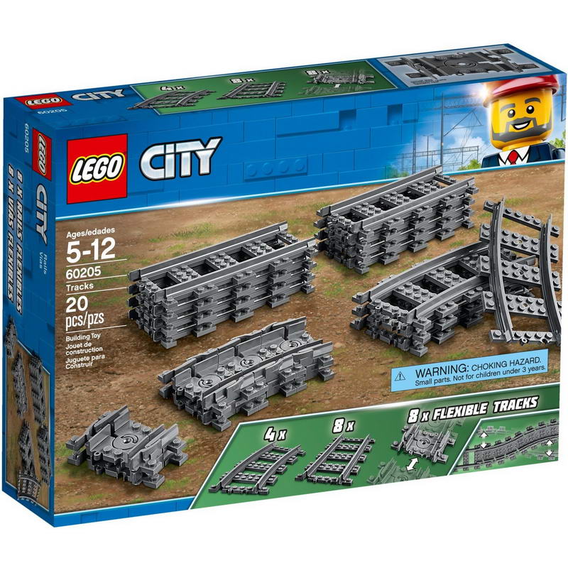 Конструктор Lego City Рейки (60205)