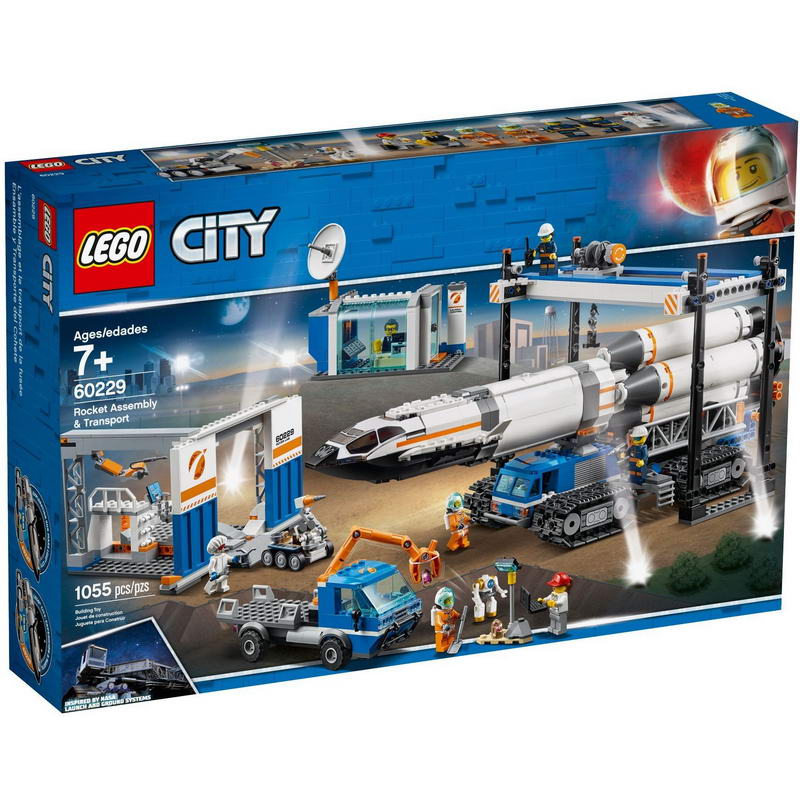 Конструктор Lego City Збірка ракети і транспорт (60229)