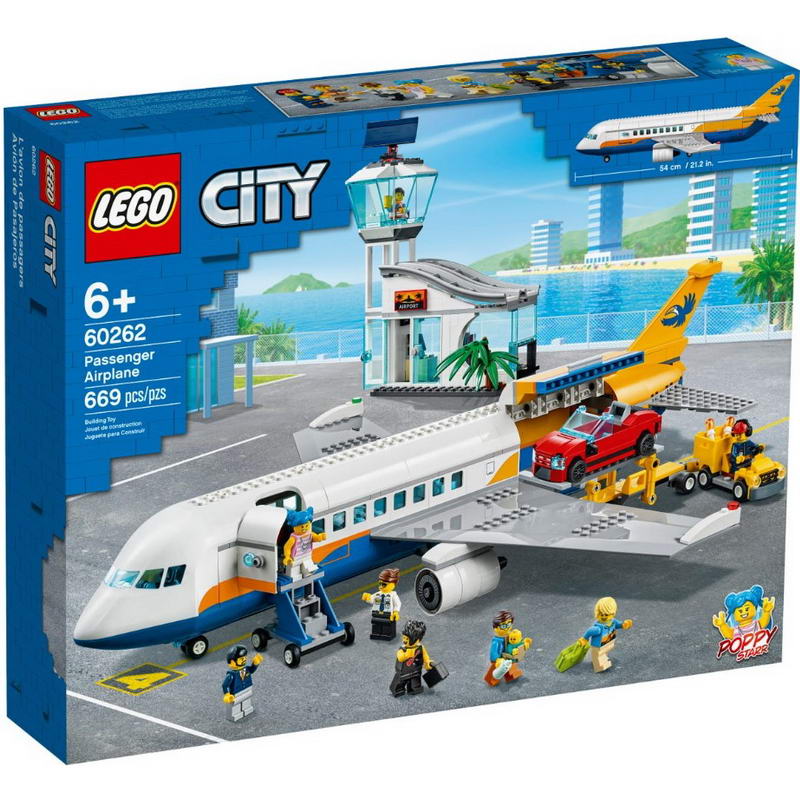 Конструктор Lego City Пасажирський літак (60262)