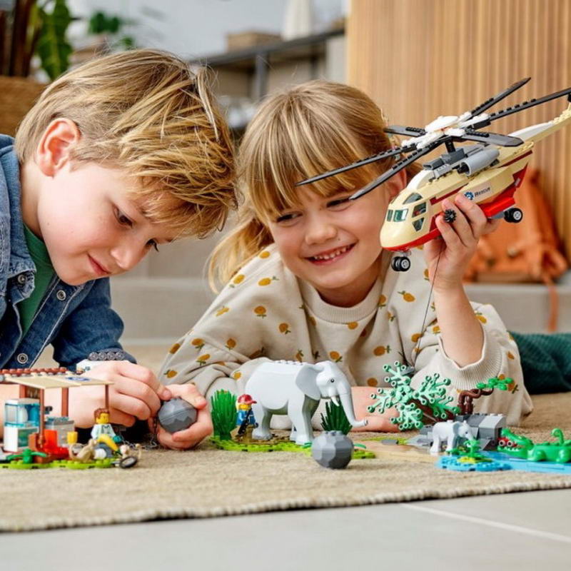 Конструктор Lego City Операція з порятунку звірів (60302) - фото 3