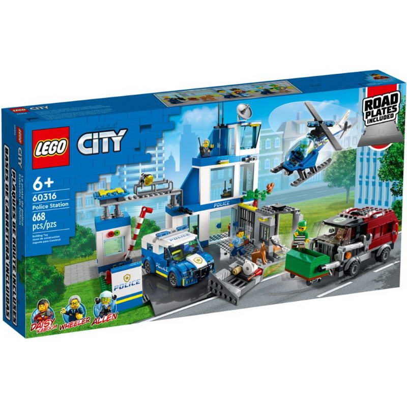 Конструктор Lego City Полицейский участок (60316)