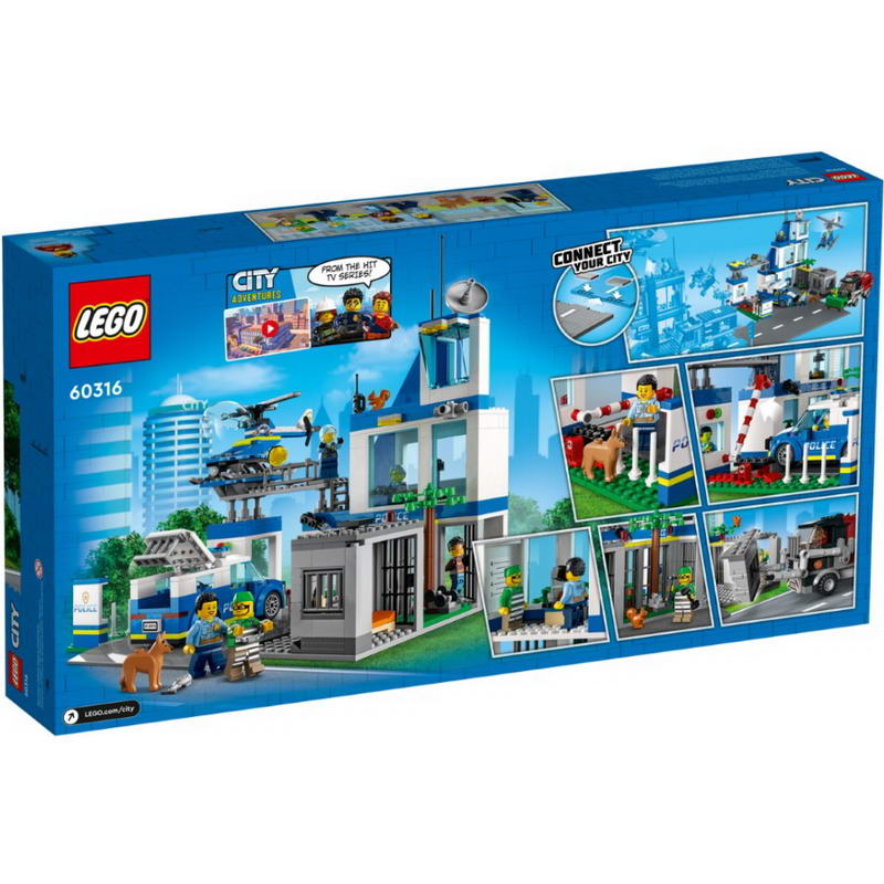 Конструктор Lego City Полицейский участок (60316) - фото 7