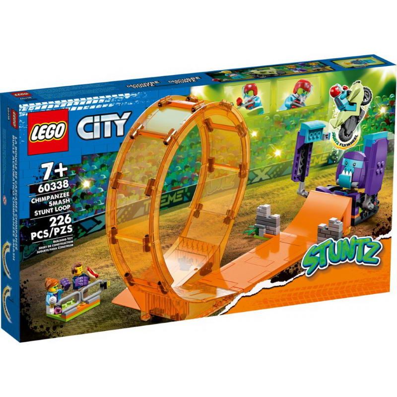 Конструктор Lego Трюковая петля Сокрушительный шимпанзе (60338)
