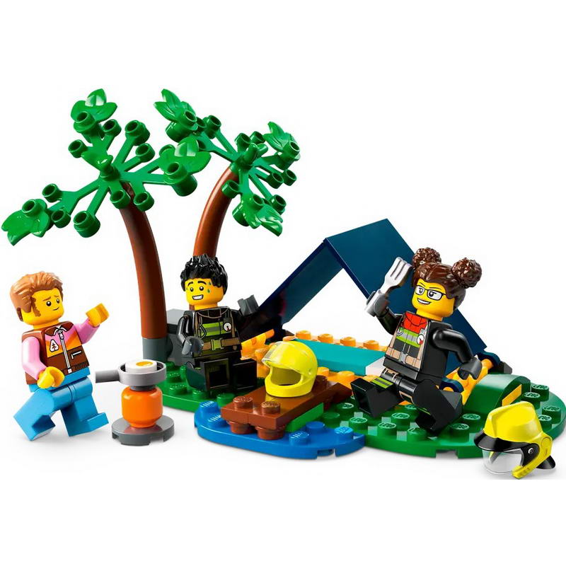 Конструктор Lego City Пожежна машина 4х4 з рятувальним катером (60412) - фото 1