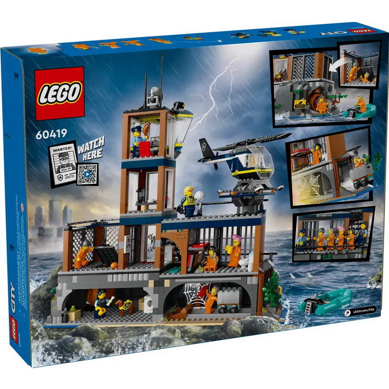 Конструктор Lego City Поліцейський острів-в'язниця (60419)