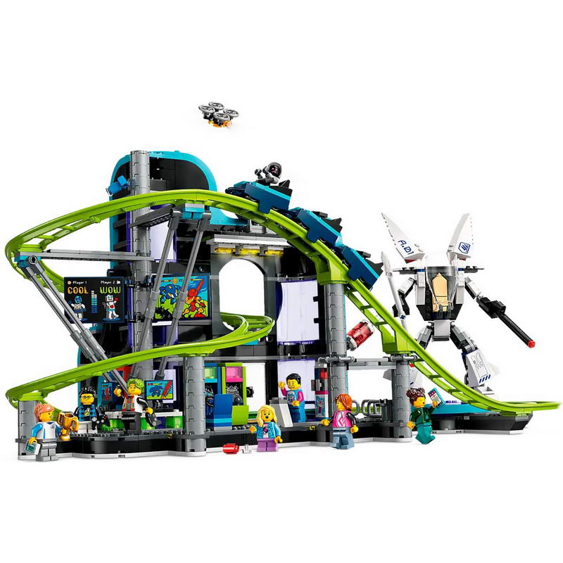 Конструктор Lego City Парк развлечений «Мир роботов» (60421) - фото 2