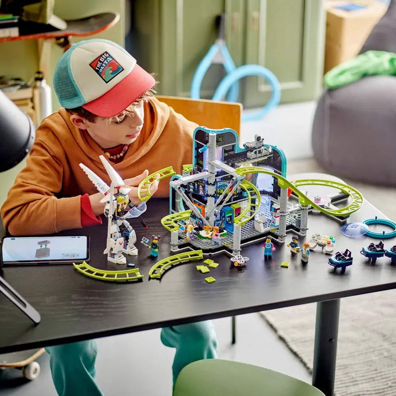 Конструктор Lego City Парк развлечений «Мир роботов» (60421) - фото 4