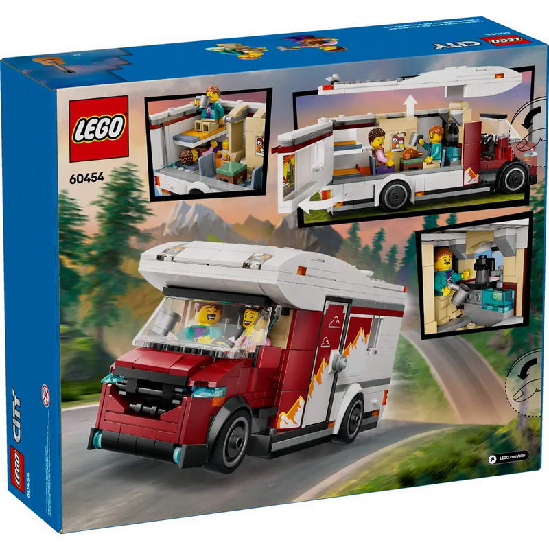 Конструктор Lego City Приключенческий дом на колесах для отпуска (60454)