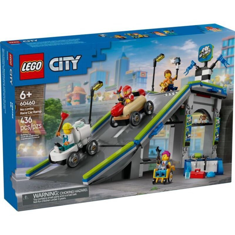Конструктор Lego City Жодних обмежень: Автодром для гоночних автомобілів (60460)