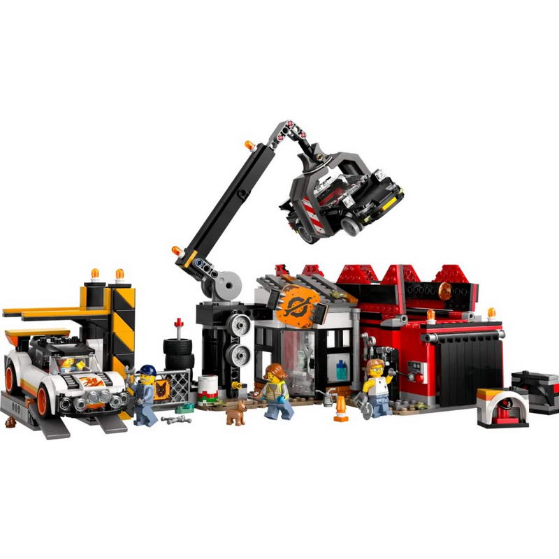 Конструктор Lego City Звалище з автомобілями (60472) - фото 4