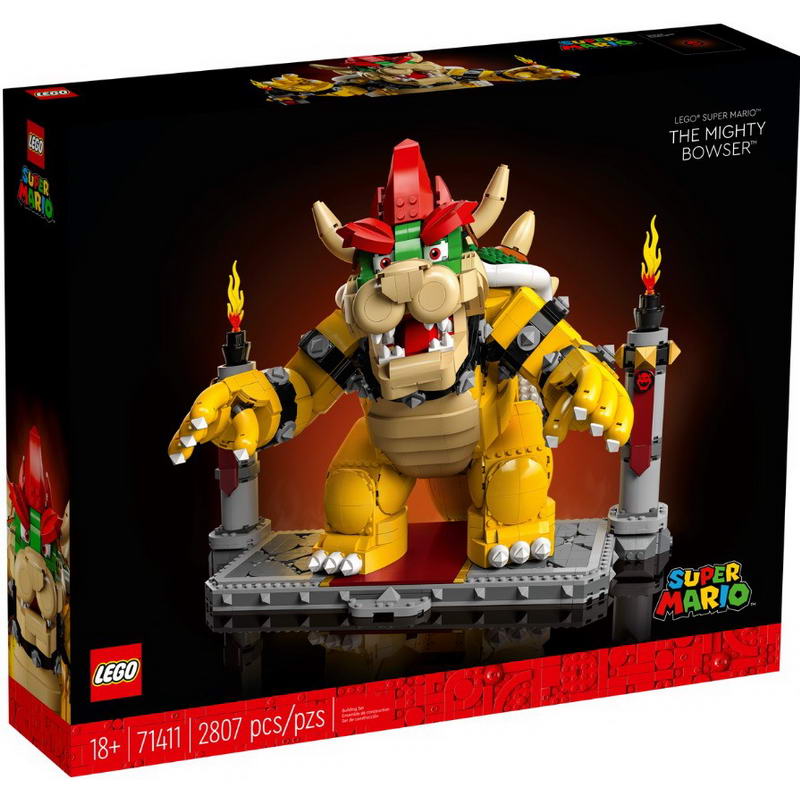Конструктор Lego Super Mario Могутній Боузер (71411)