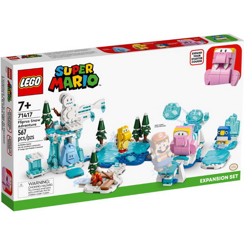 Конструктор Lego Super Mario Снежное приключение Моржа-оборотня. Дополнительный набор (71417)