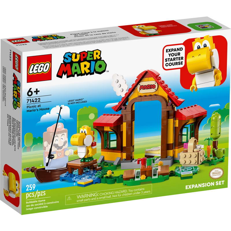 Конструктор Lego Super Mario Пікнік у будинку Маріо. Додатковий набір (71422)