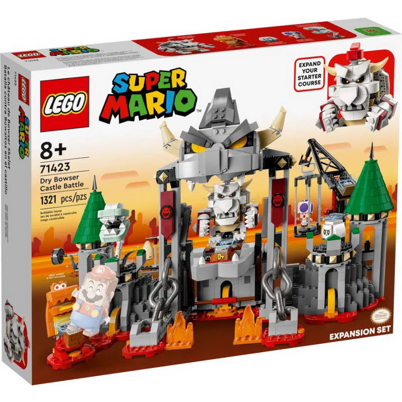 Конструктор Lego Super Mario Битва за замок Баузер (71423)
