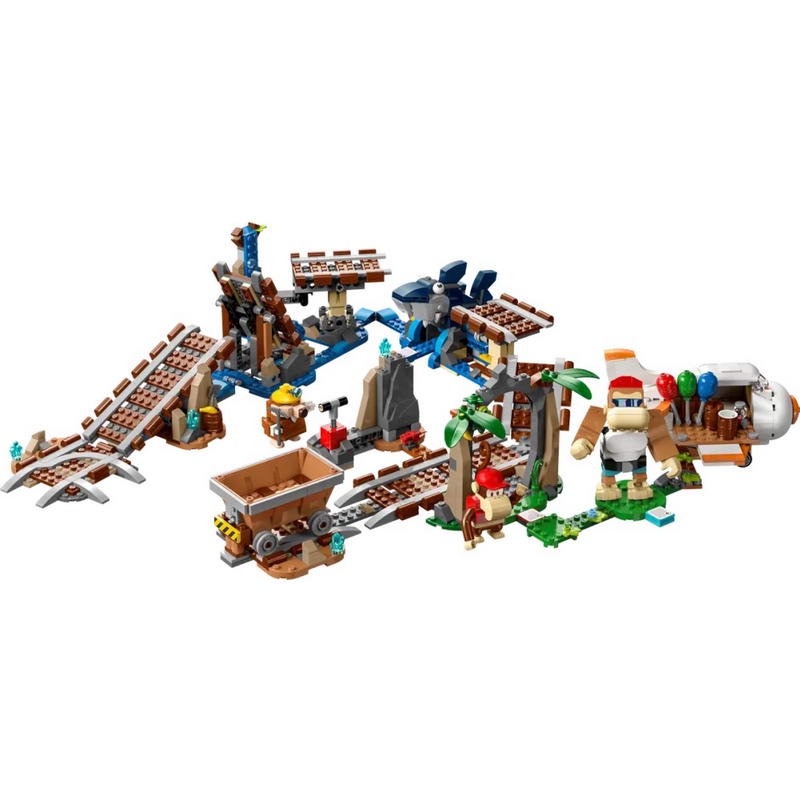 Конструктор Lego Super Mario Поездка в вагонетке Дидди Конга. Дополнительный набор (71425) - фото 1