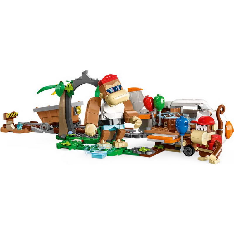 Конструктор Lego Super Mario Поездка в вагонетке Дидди Конга. Дополнительный набор (71425) - фото 2