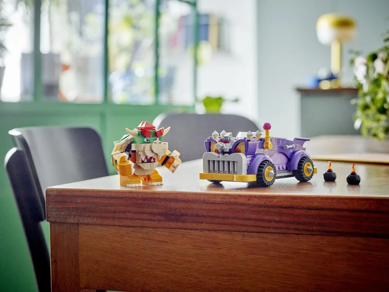 Конструктор Lego Super Mario Мускулкар Боузера. Дополнительный набор (71431) - фото 9 Конструктор Lego Super Mario Мускулкар Боузера. Дополнительный набор (71431) - фото 9
