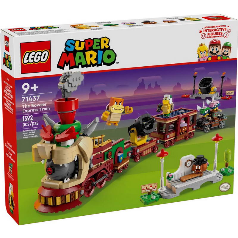 Конструктор Lego Super Mario Швидкий потяг Боузера (71437)