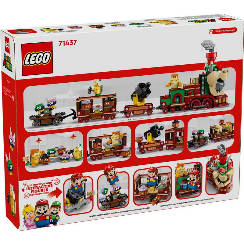 Конструктор Lego Super Mario Швидкий потяг Боузера (71437) - фото 2 Конструктор Lego Super Mario Швидкий потяг Боузера (71437) - фото 2