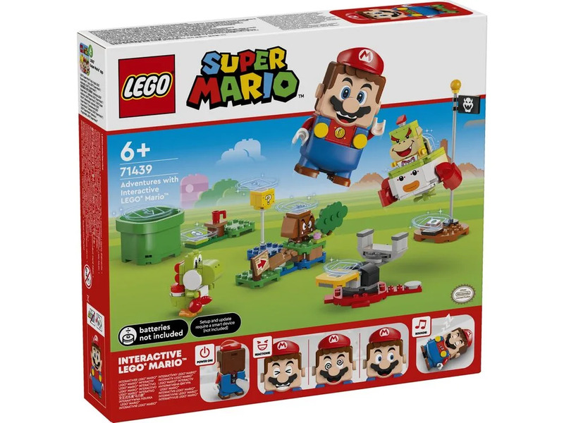 Конструктор Lego Super Mario Пригоди з інтерактивним LEGO Маріо (71439)
