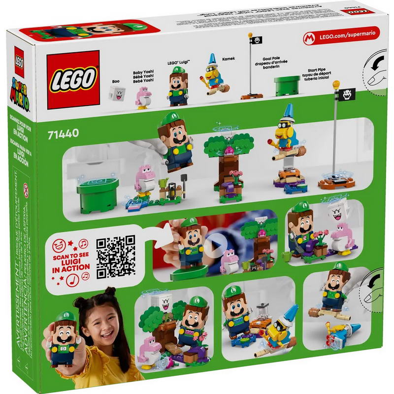 Конструктор Lego Super Mario Пригоди з інтерактивним LEGO Луїджі (71440)