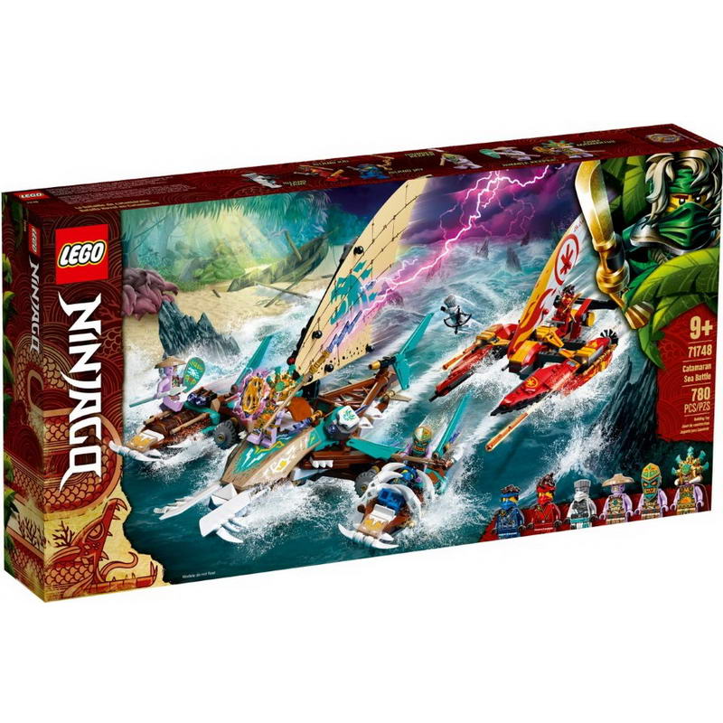 Конструктор Lego Ninjago Морський бій на катамаранах (71748)