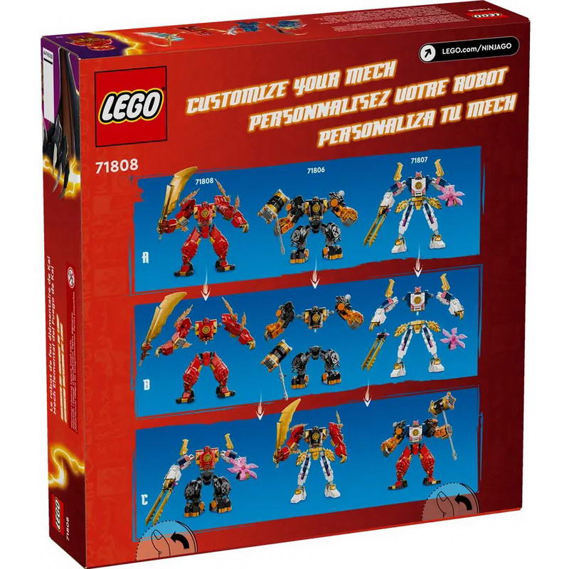 Конструктор Lego Ninjago Робот огненной стихии Кая (71808)