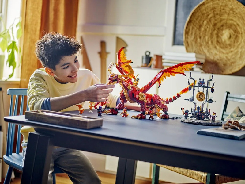 Конструктор Lego Источник Дракона движения (71822) - фото 7